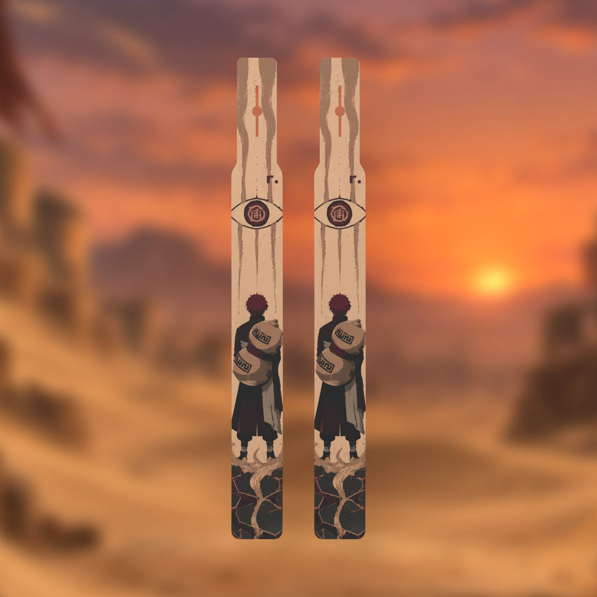 Flags Gaara – en situation (rendu 3D)