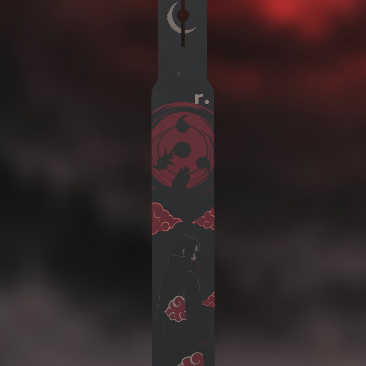 Flags Itachi – détail du motif (rendu 3D)