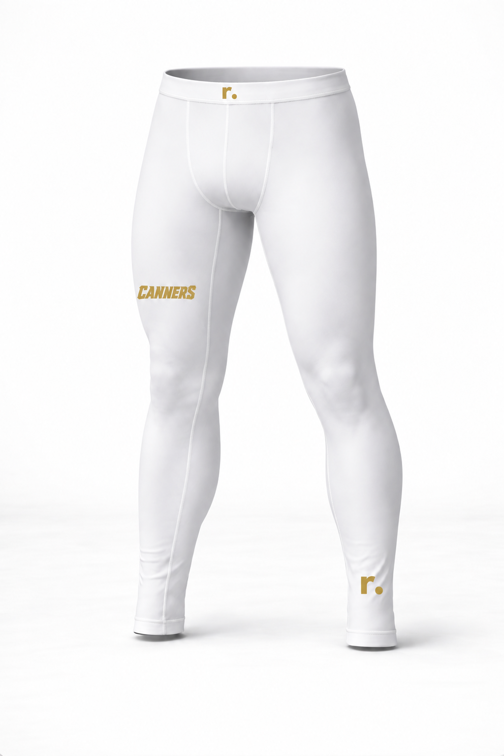 Compression deux jambes Canners — Blanc