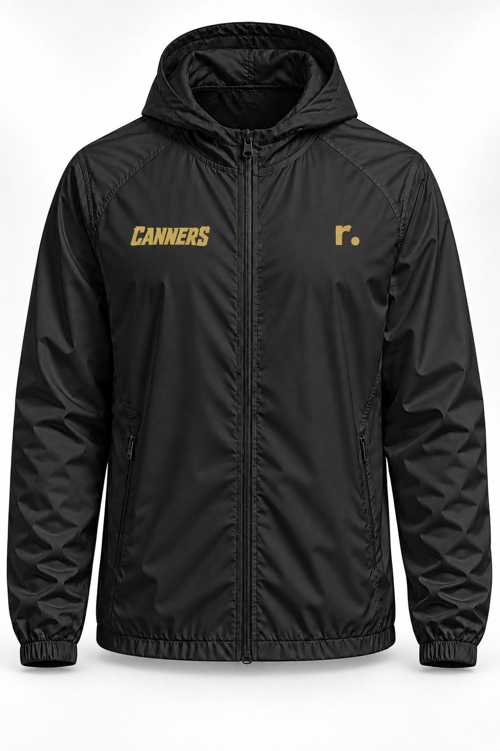 Veste de pluie Canners — Noir