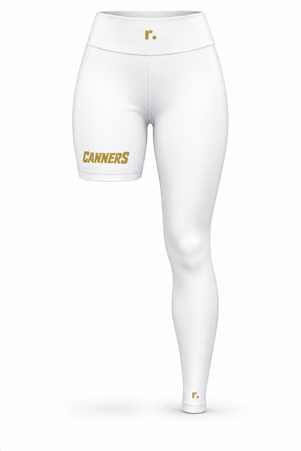 Legging féminin une jambe Canners — Blanc