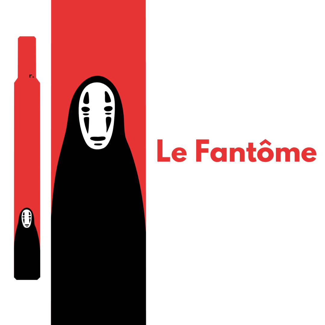 Le fantôme — paire de flags Flag Series