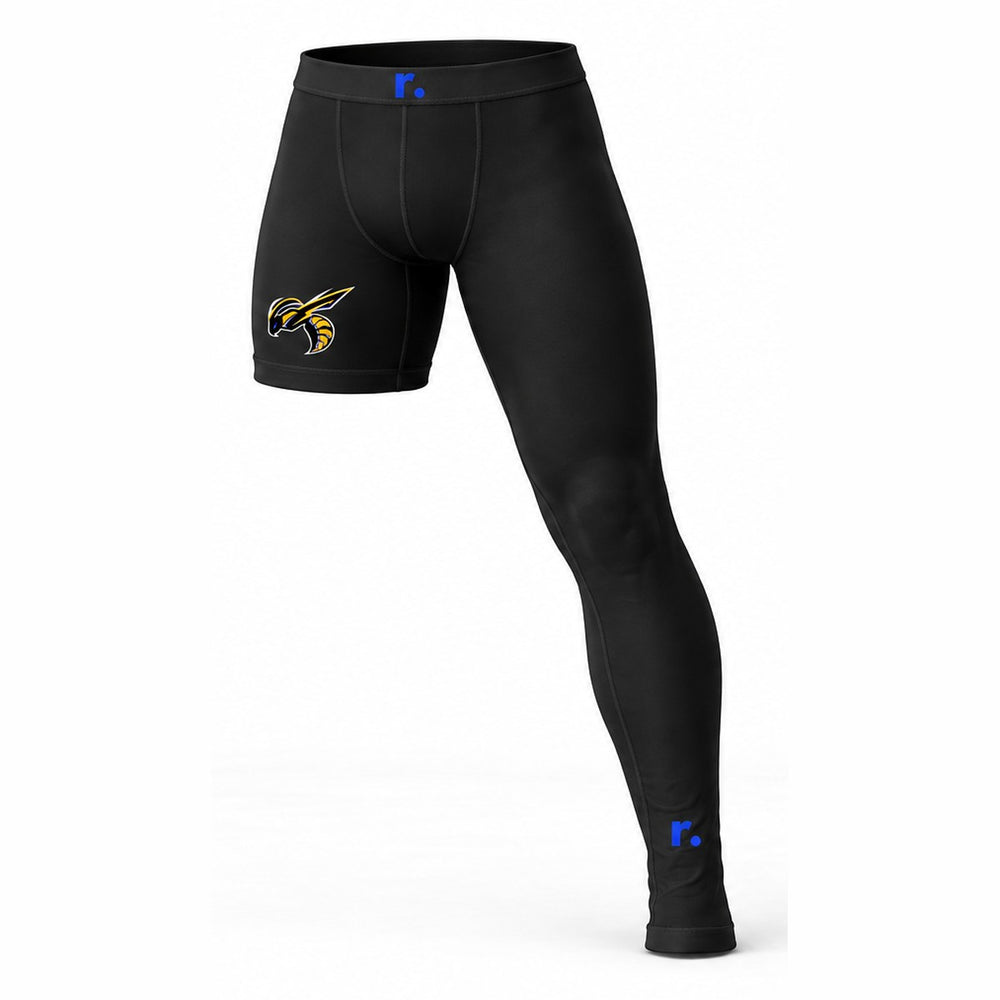 Compression 1 jambe Arciers – noir