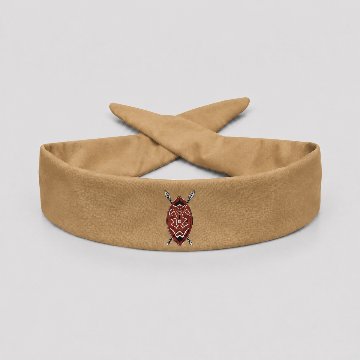 Bandeau à nouer Maasai gold