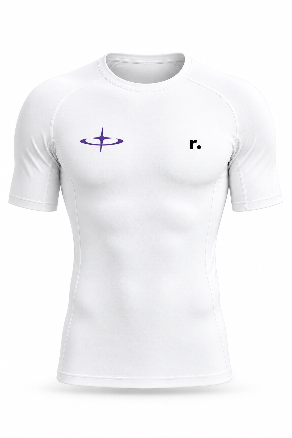 Citizens — compression manches courtes blanc