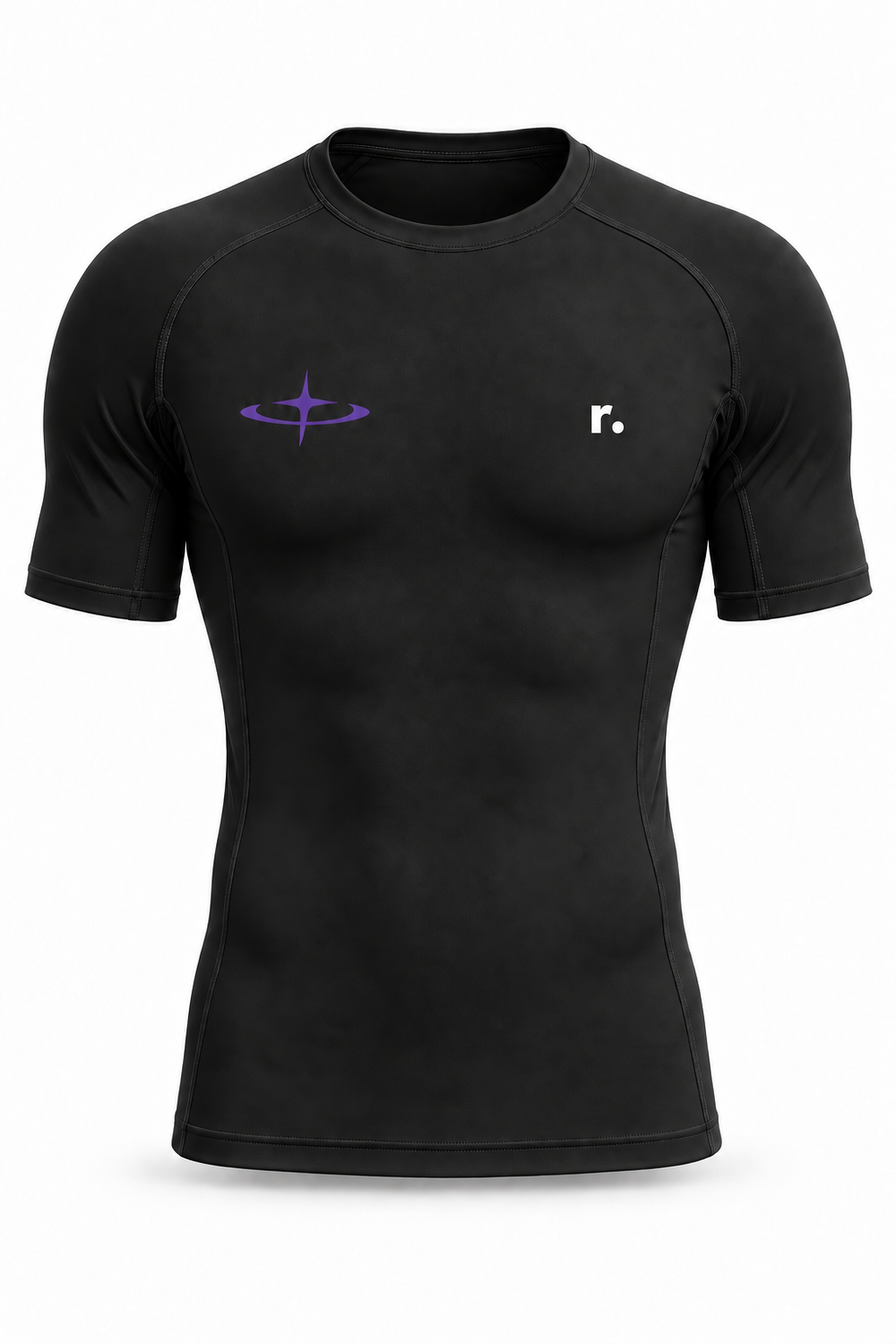 Citizens — compression manches courtes noir