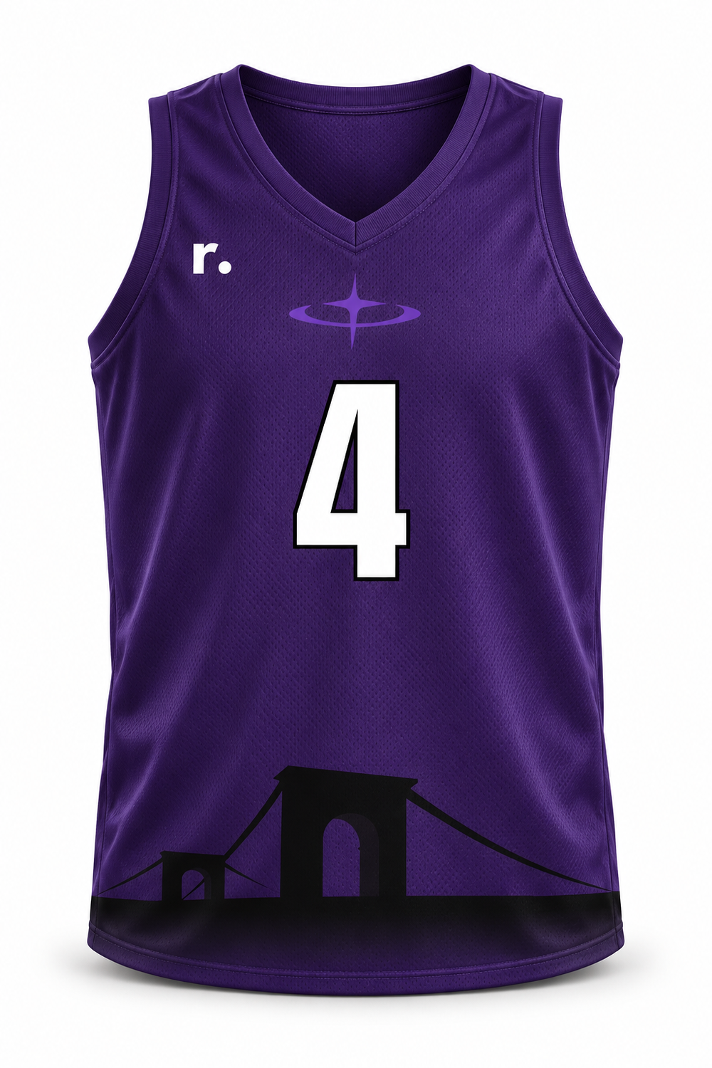 Citizens — maillot match violet face