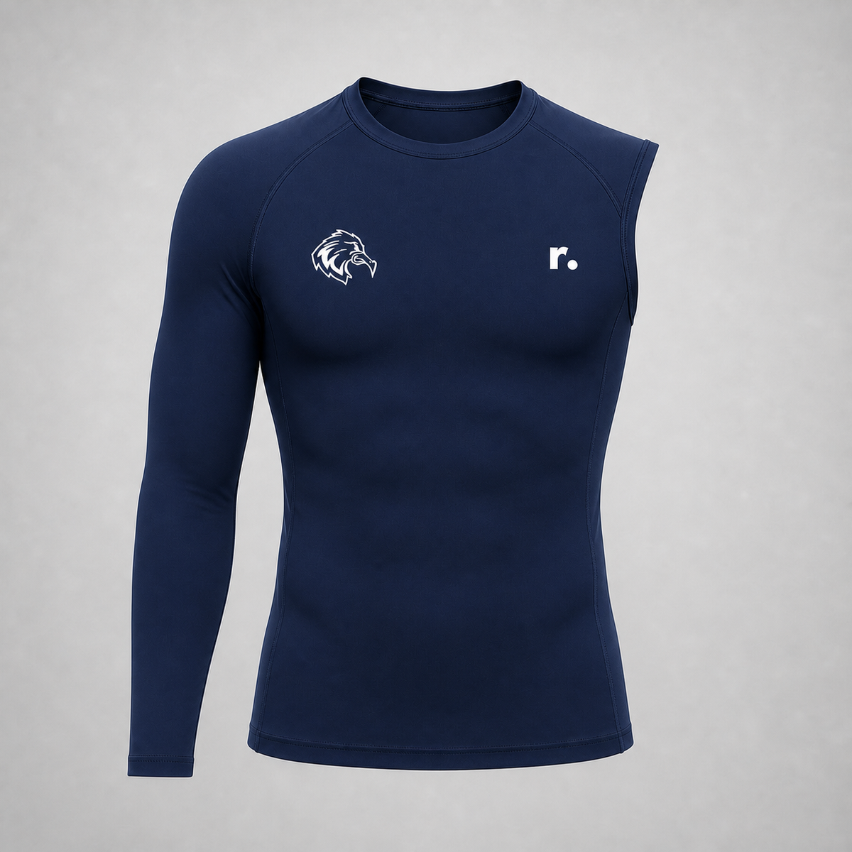 Compression haut Seagulls — Haut asymétrique – un bras / Navy