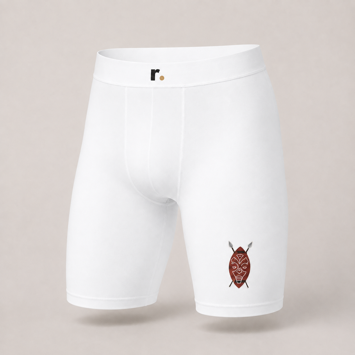 Short compression — Blanc
