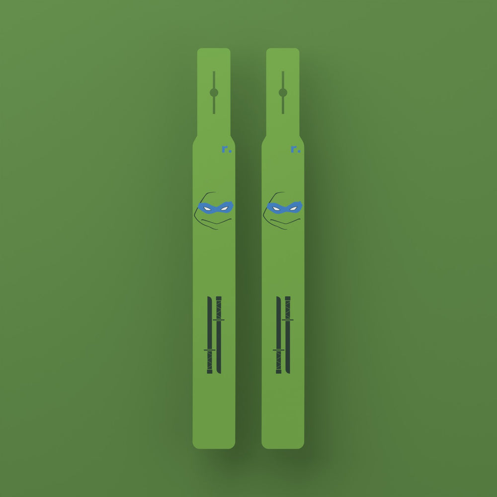 Flags Cowabunga Leonardo – vue de face (rendu 3D)
