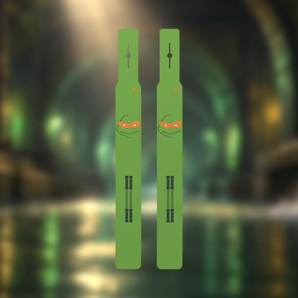 Flags Cowabunga Michelangelo – en situation (rendu 3D)