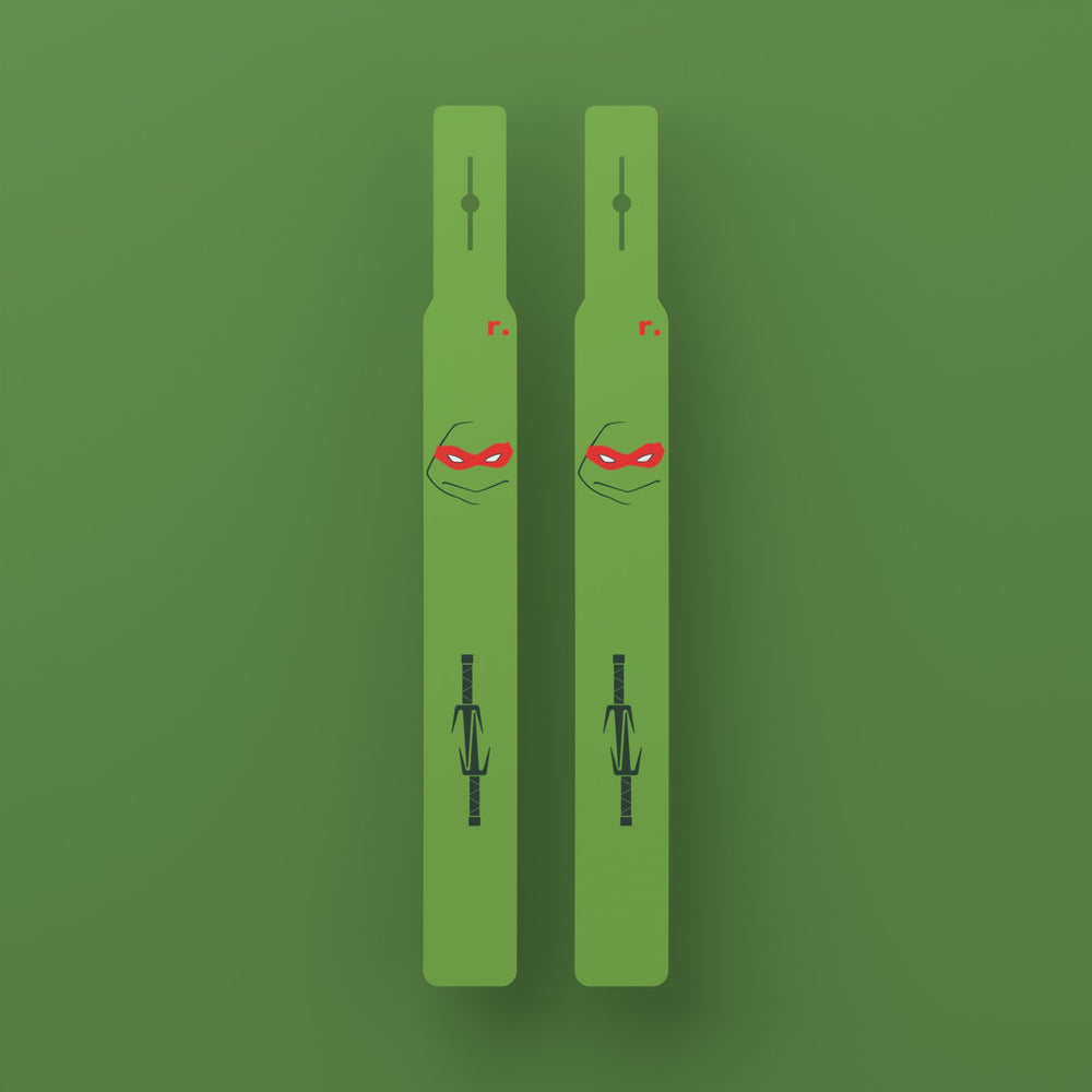 Flags Cowabunga Raphael – vue de face (rendu 3D)
