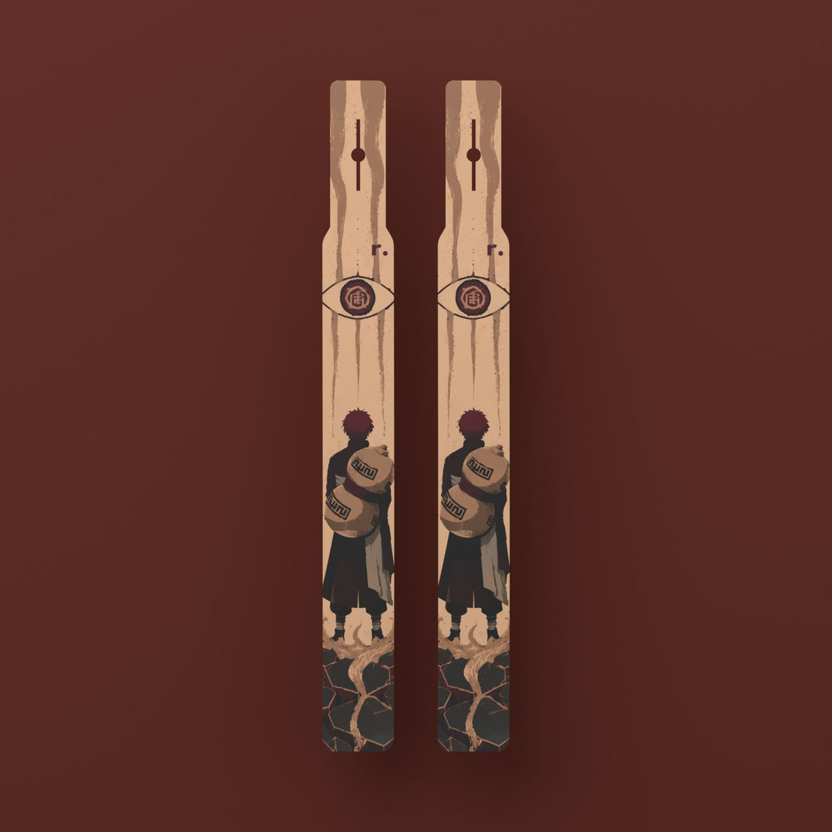 Flags Gaara – vue de face (rendu 3D)