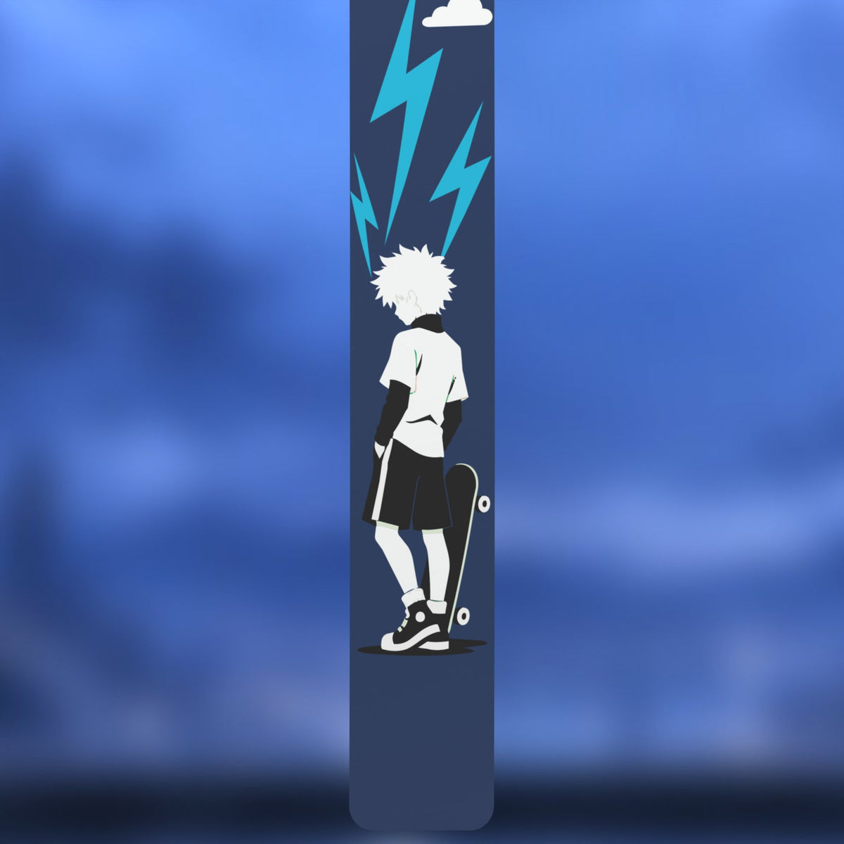 Flags Killua – détail du motif (rendu 3D)