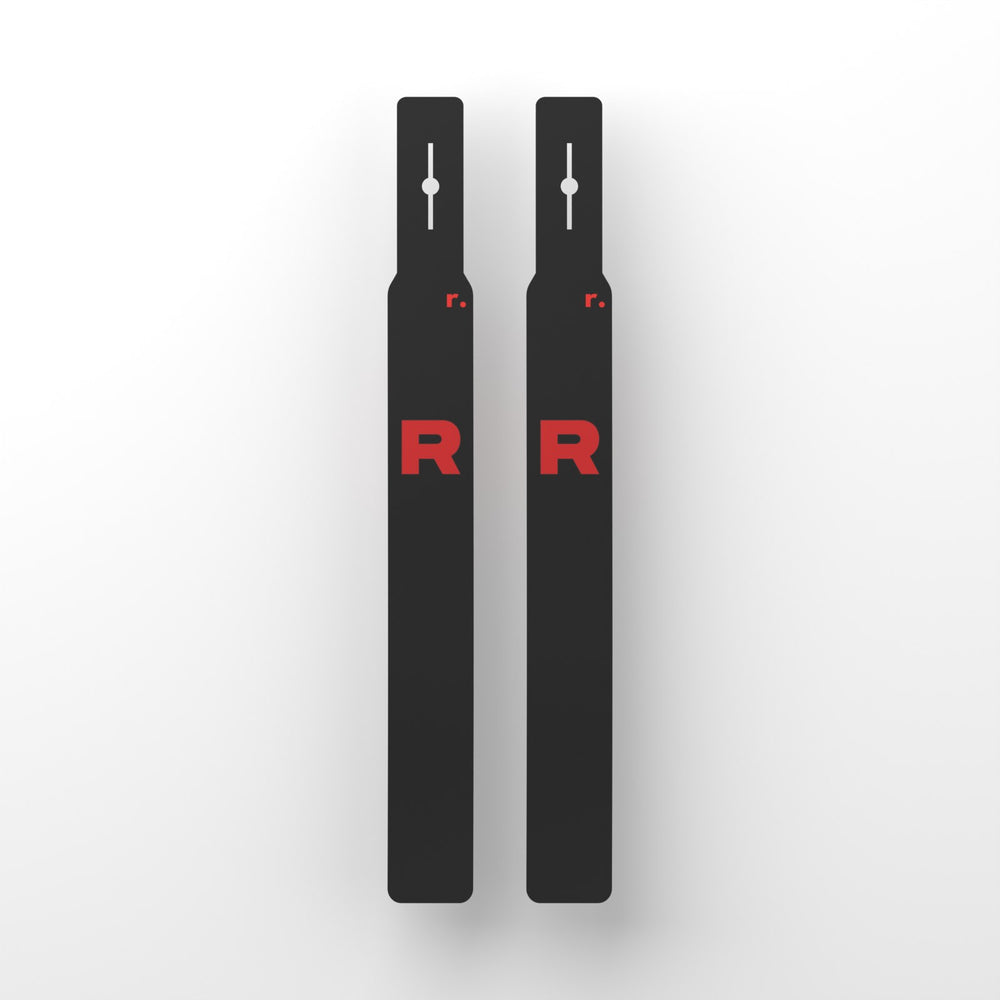 Flags Rocket Noir – vue de face (rendu 3D)