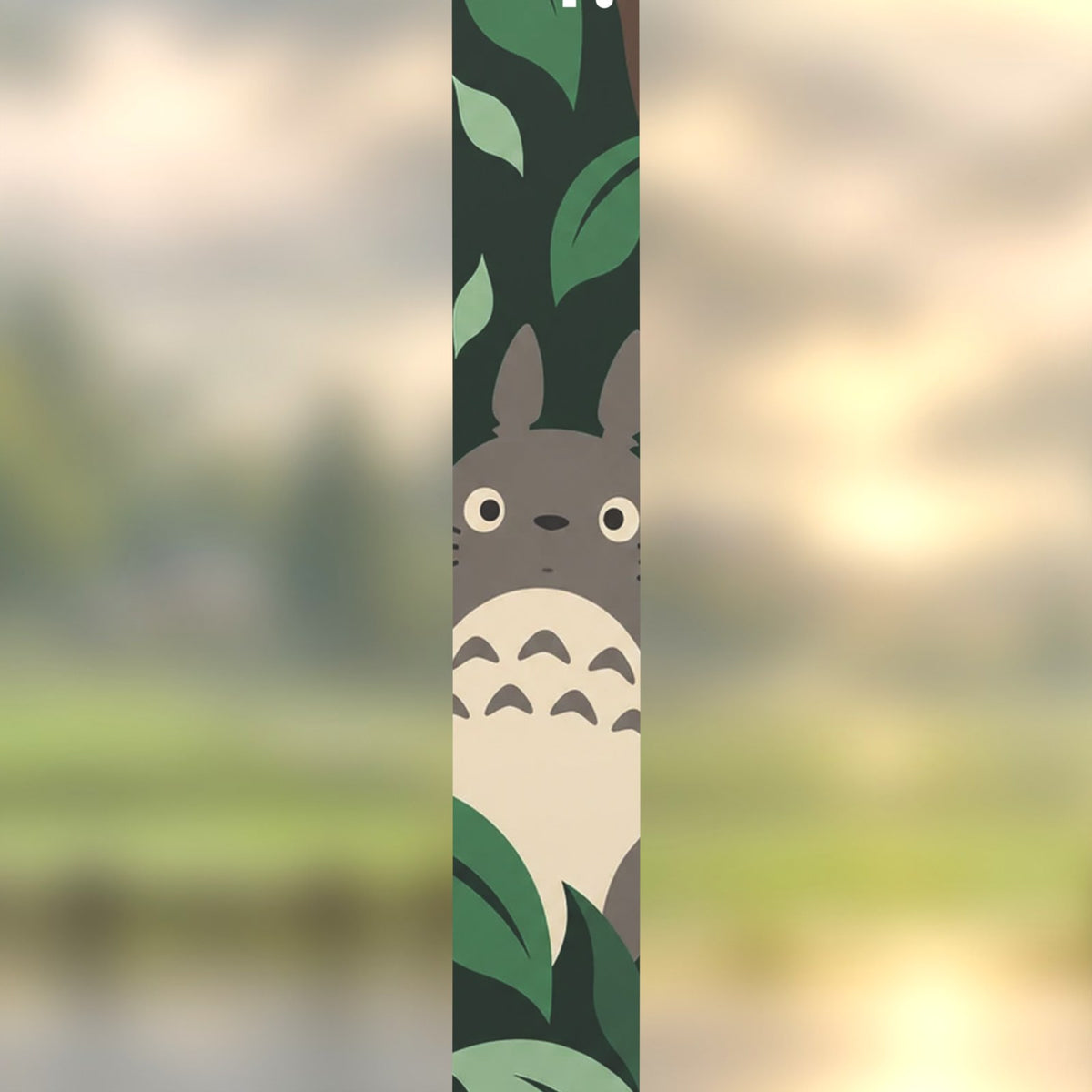 Flags Totoro – détail du motif (rendu 3D)