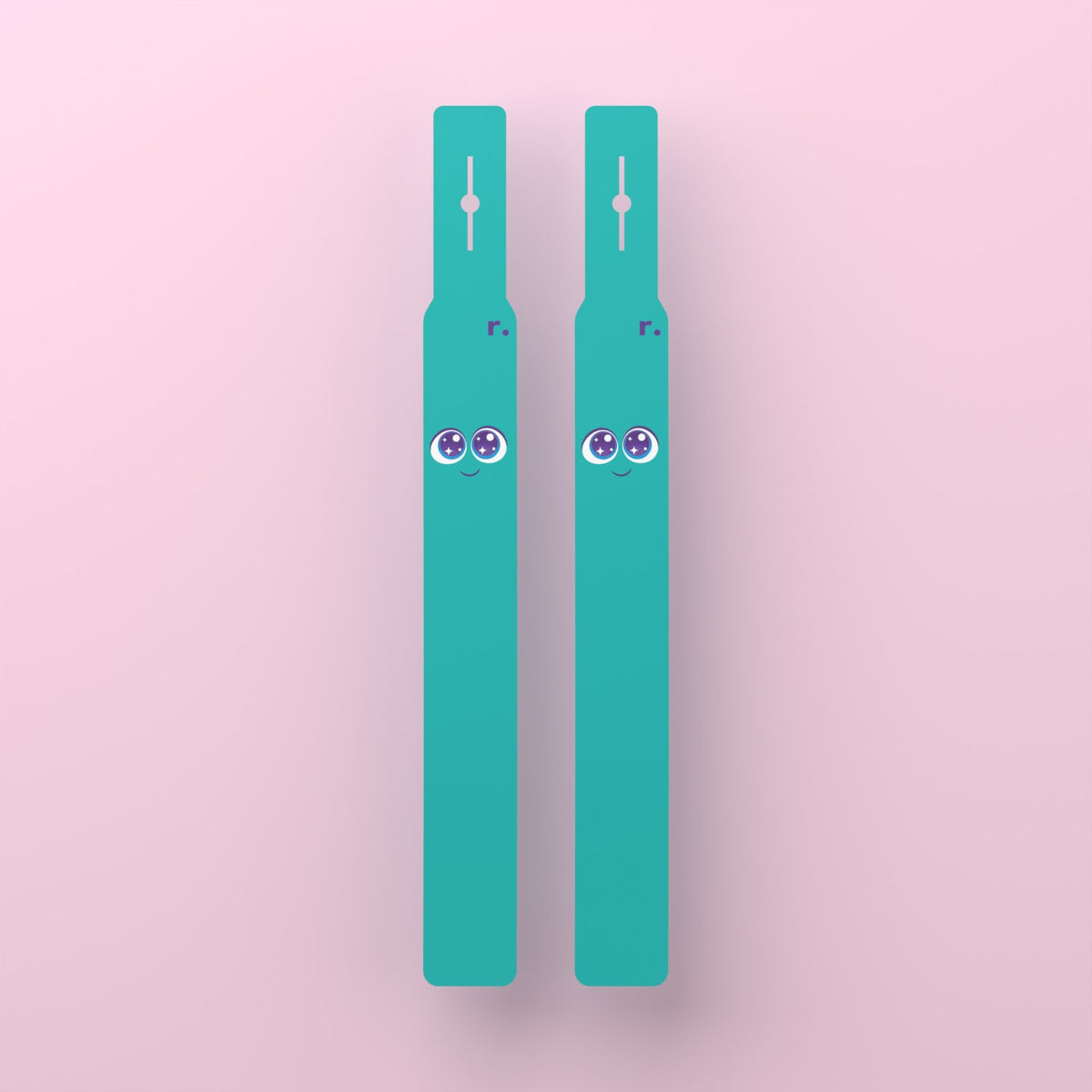 Flags Yeux kawaii – vue de face (rendu 3D)