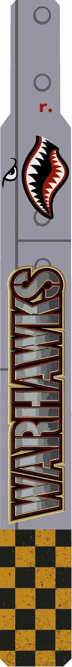 Exemple de flags personnalisés Warhawks