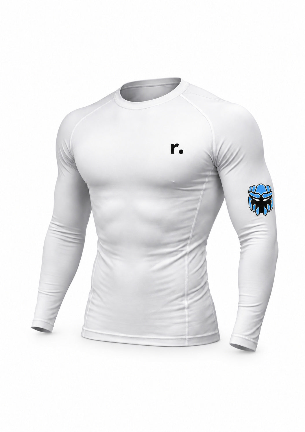 Compression manches longues Juggernautes – blanc