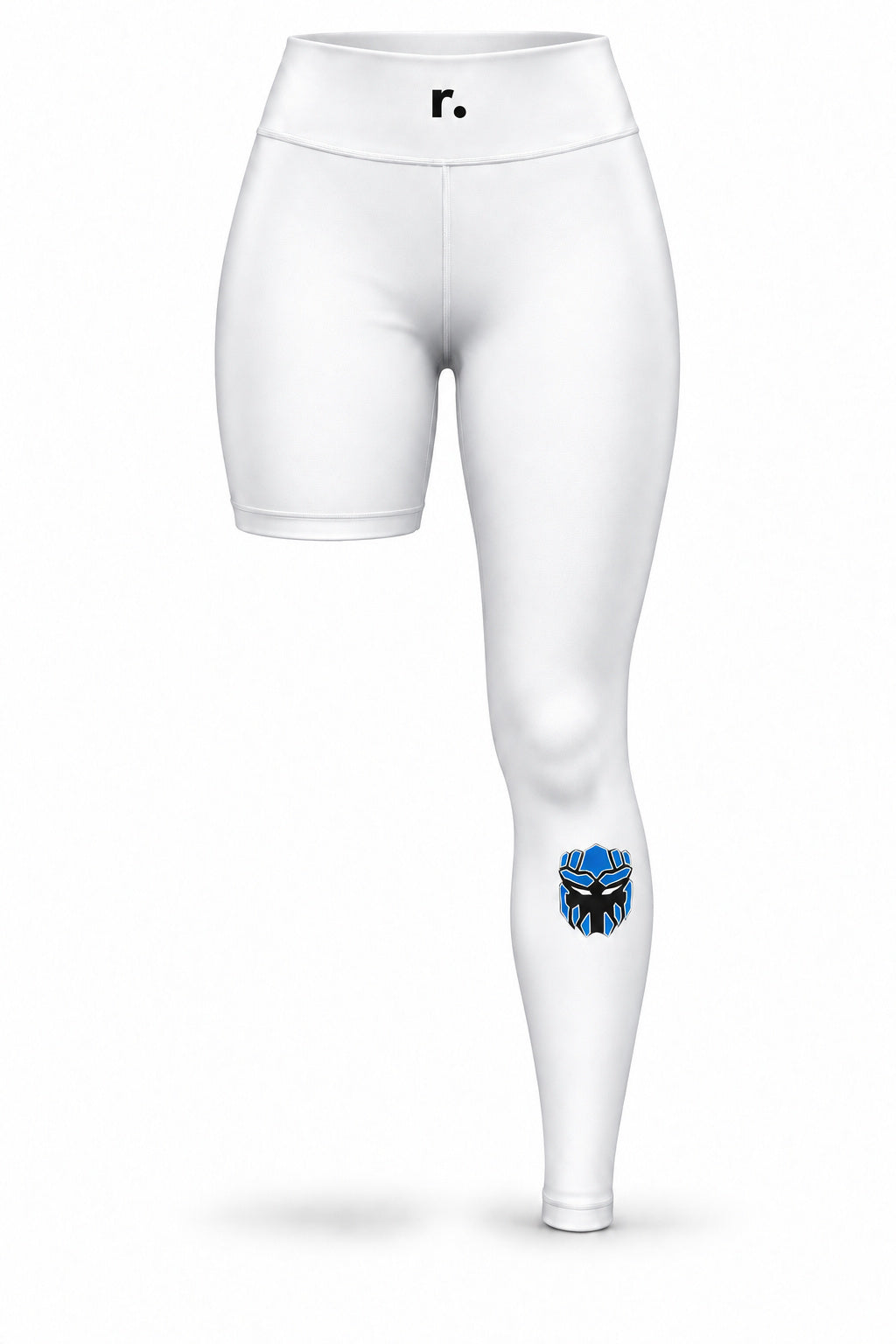 Legging 1 jambe femme Juggernautes – blanc