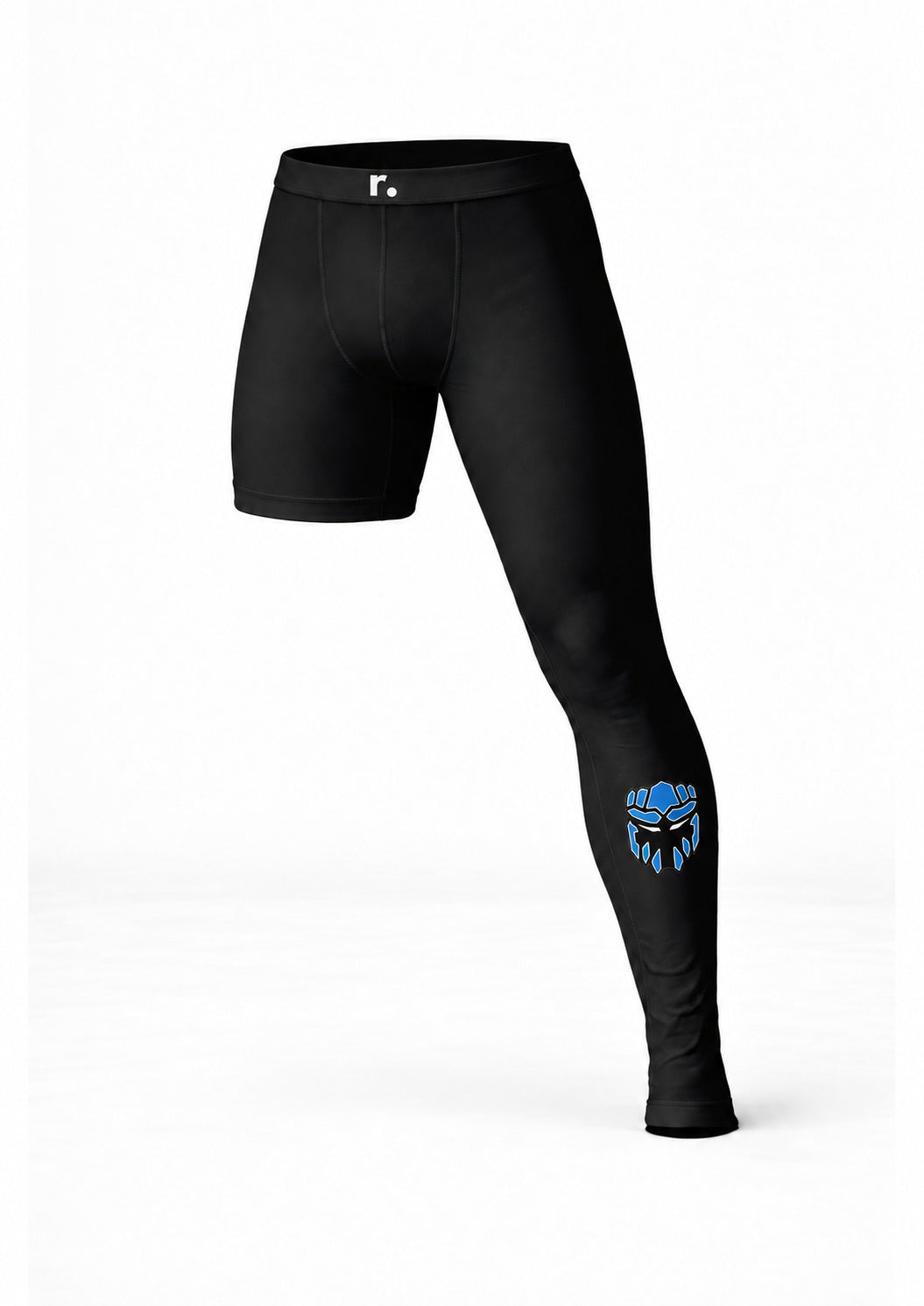 Legging 1 jambe homme Juggernautes – noir