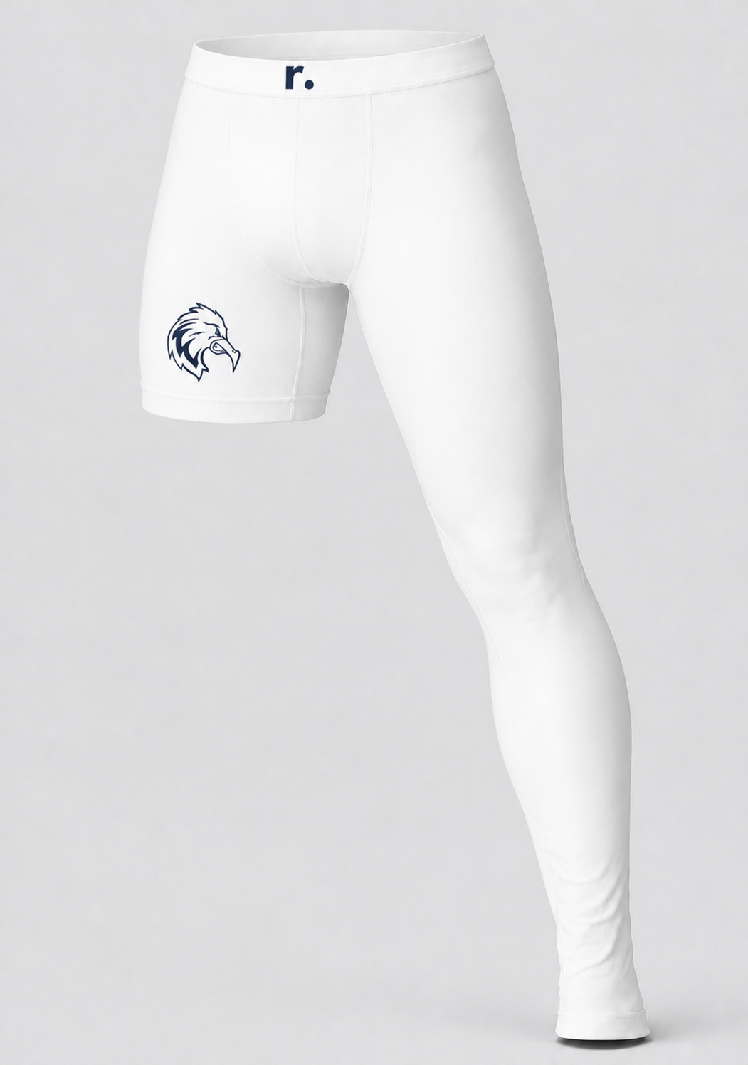 Compression – une jambe — Blanc