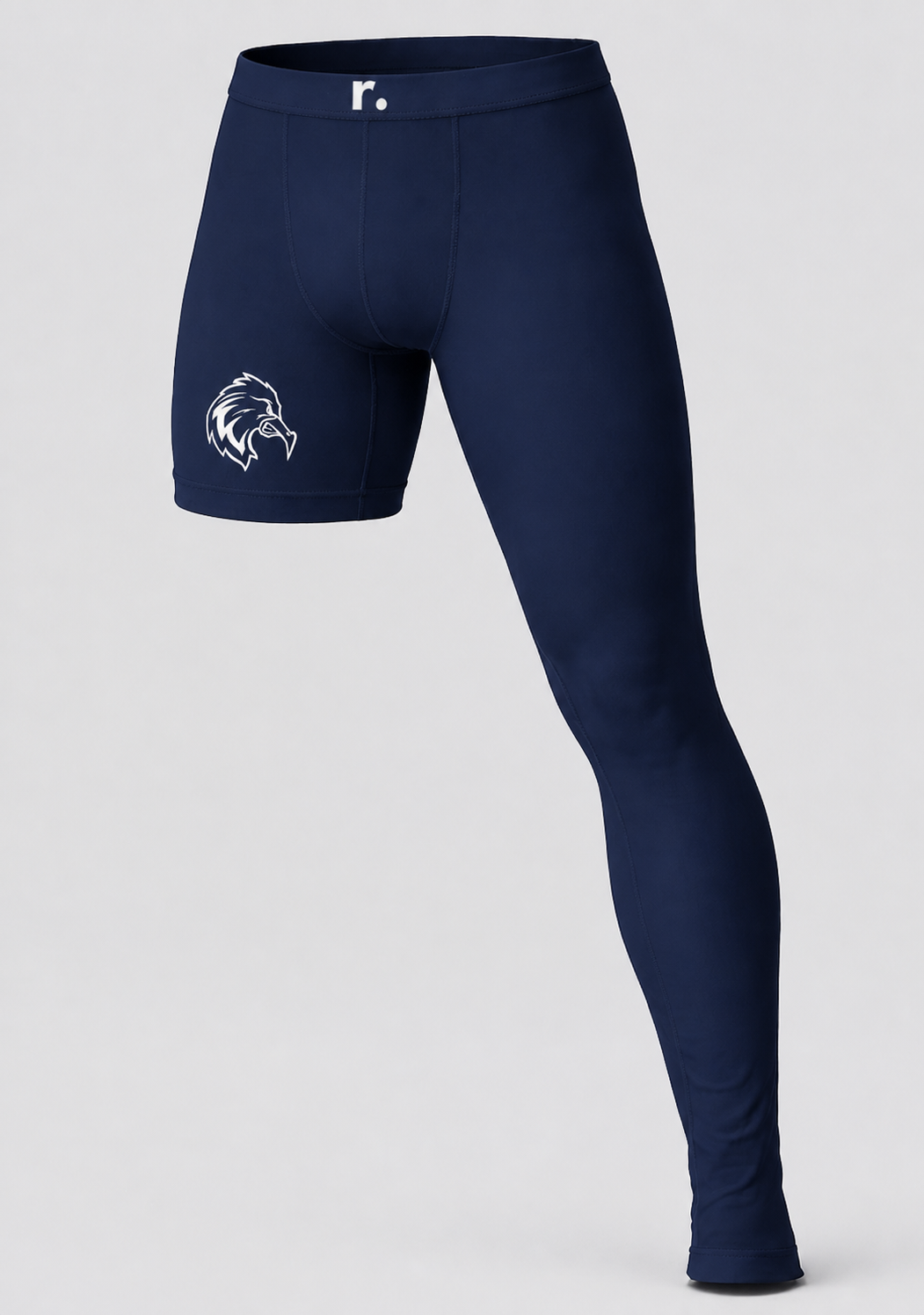 Compression – une jambe — Navy