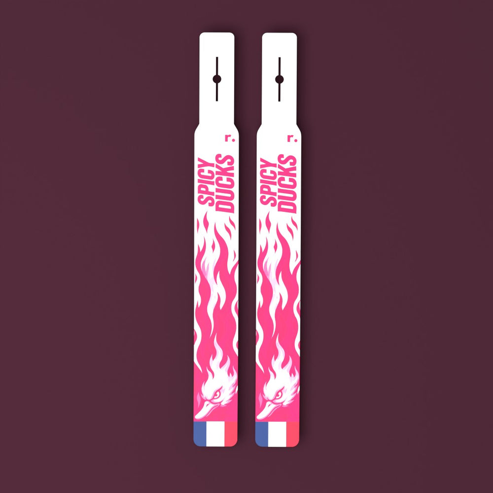 Flags Spicy Ducks rose – rendu 3D