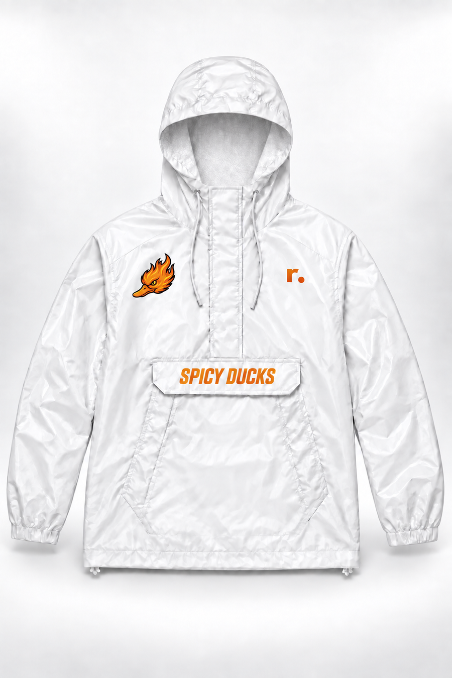 Anorak de pluie Spicy Ducks orange